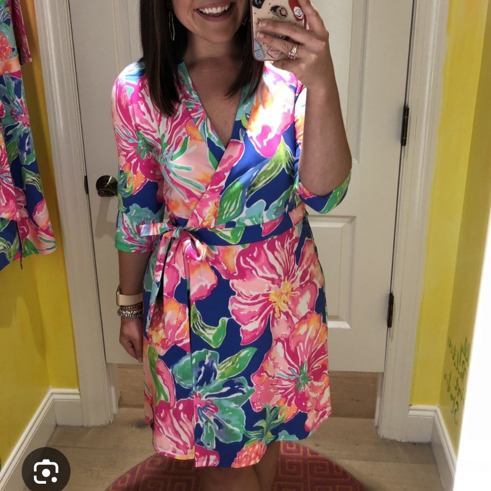 Lilly Pulitzer marvista wrap dress small